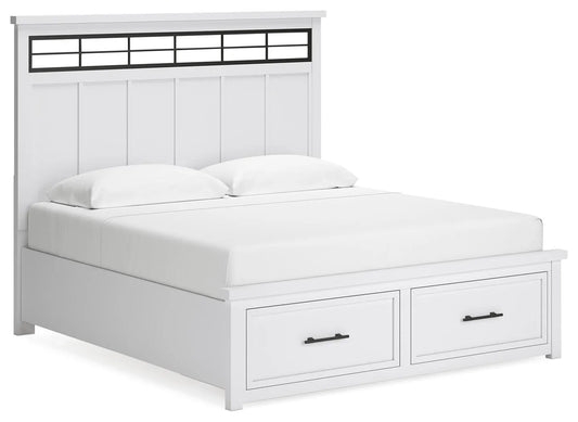 Cama con almacenaje Ashbryn King