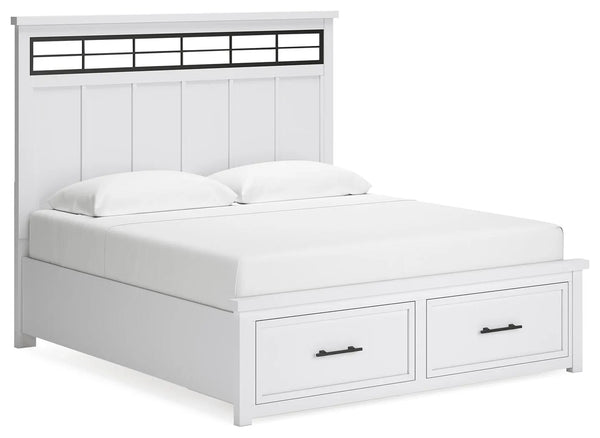 Cama con almacenaje Ashbryn King