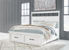 Cama con almacenaje Ashbryn King