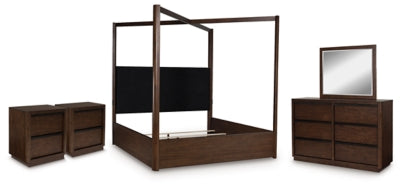 Paquete de dormitorio de 7 piezas
