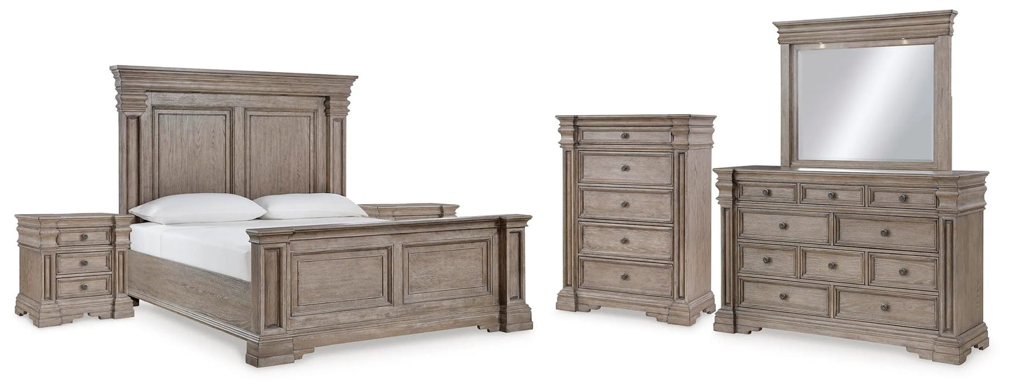 Paquete de dormitorio de 8 piezas