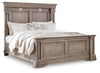 Cama Queen con panel Blairhurst
