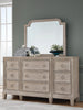 Jorlaina Dresser and Mirror