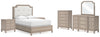 Paquete de dormitorio de 8 piezas