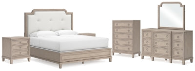 Paquete de dormitorio de 8 piezas