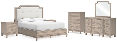 Paquete de dormitorio de 8 piezas