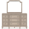 Jorlaina Dresser and Mirror