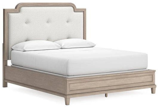Cama Panel Tapizada California King Jorlaina