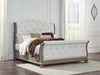 Cama trineo tapizada King Ardenfield