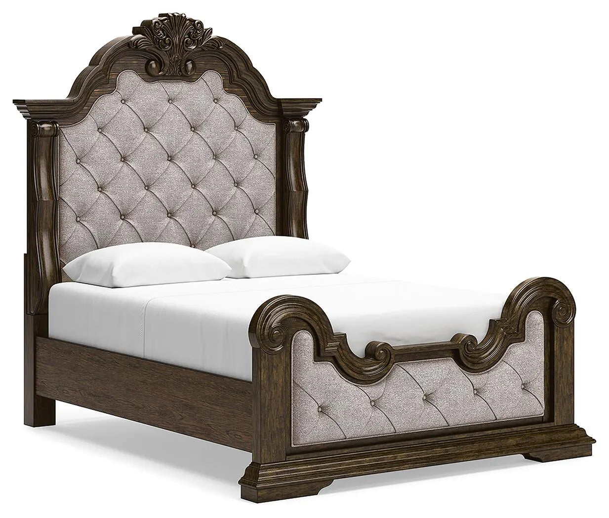 Cama tapizada Maylee Queen