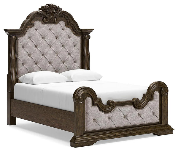 Cama tapizada Maylee Queen