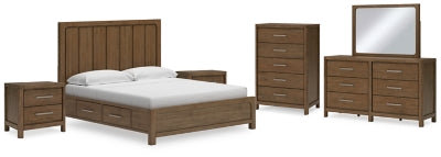 Paquete de dormitorio de 8 piezas