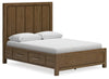 Cama Panel Queen Cabalynn con Almacenamiento