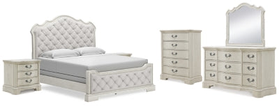 Paquete de dormitorio de 8 piezas