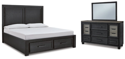 Paquete de dormitorio de 5 piezas