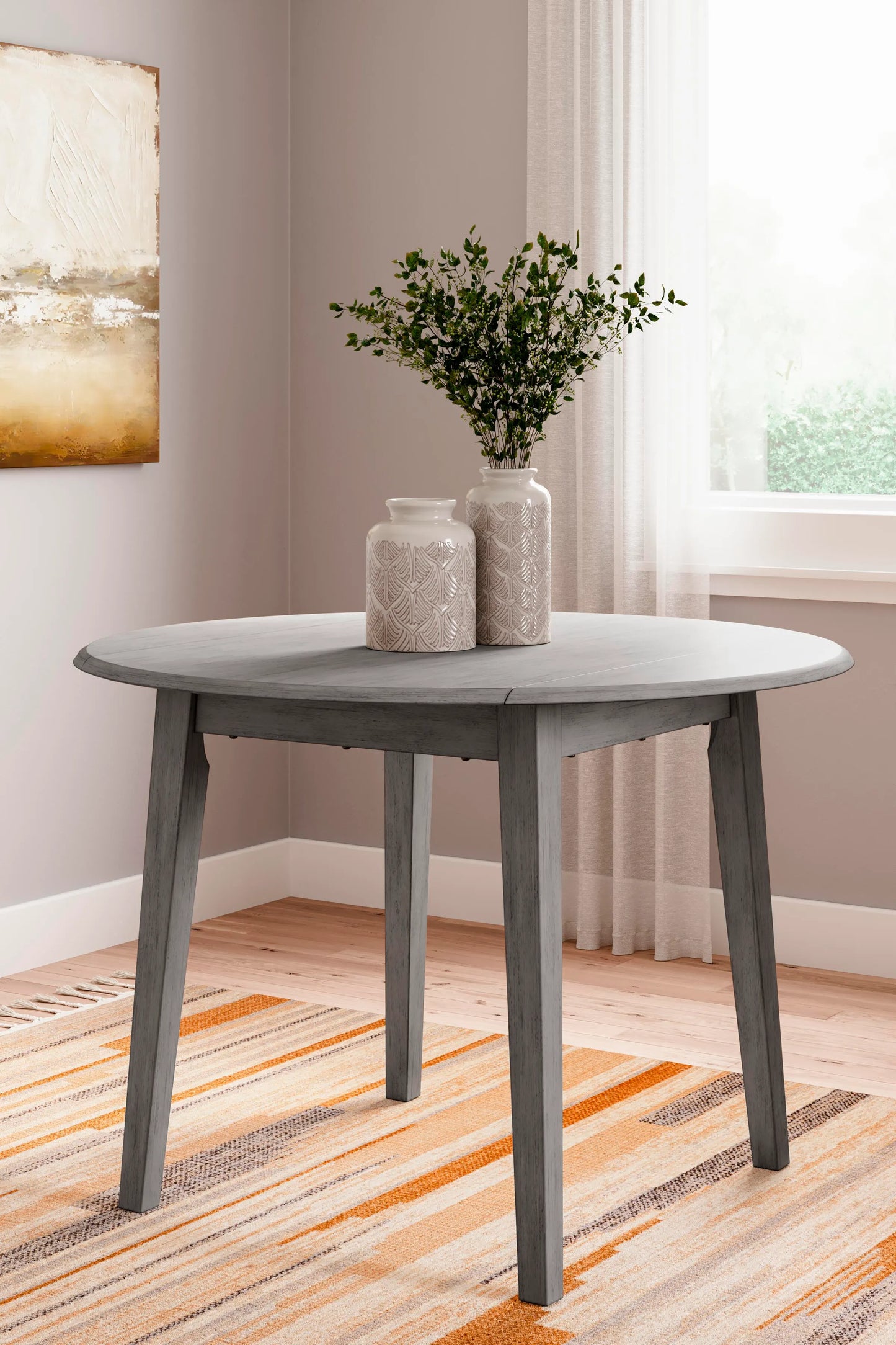 Mesa de comedor abatible Shullden