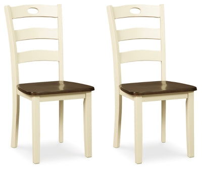 Paquete de sillas de comedor de 2 piezas