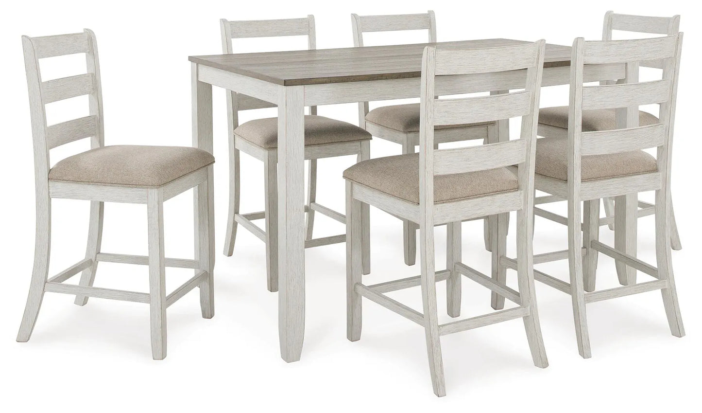 Skempton Counter Height Dining Table and Bar Stools (Set of 7)