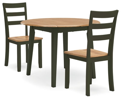 Paquete de comedor de 3 piezas