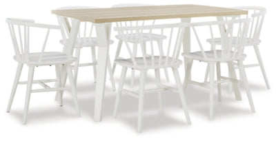 Paquete de comedor de 7 piezas