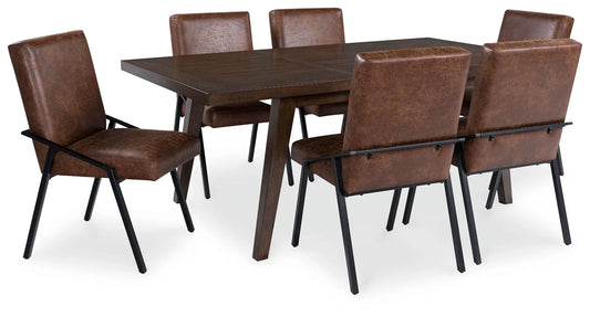 Mesa de comedor Zumbado y 6 sillas