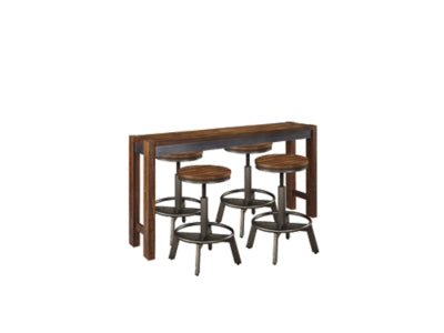 Juego de comedor de 5 piezas a la altura de la encimera