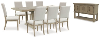 Juego de comedor de 10 piezas