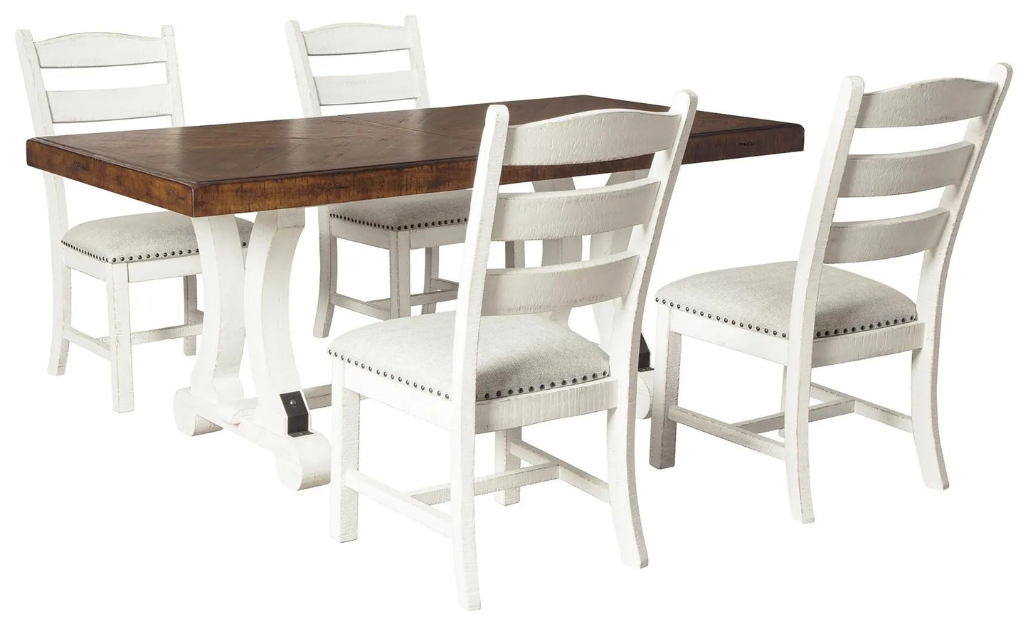 Mesa de comedor Valebeck y 4 sillas