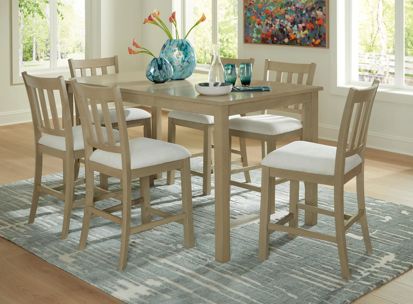 Paquete de comedor de 7 piezas
