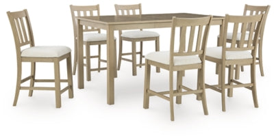 Paquete de comedor de 7 piezas