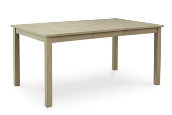 Mesa de comedor extensible Calmoro