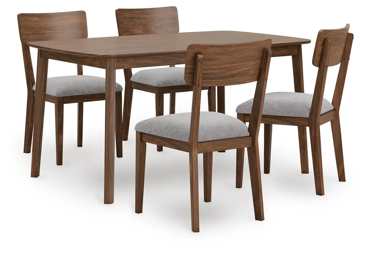 Mesa de comedor Lyncott y 4 sillas (Juego de 5)