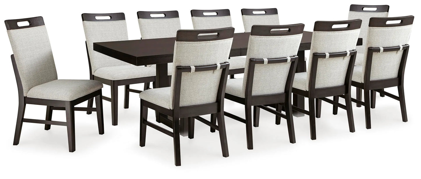 Mesa de comedor y 10 sillas Neymorton