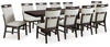 Paquete de comedor de 11 piezas