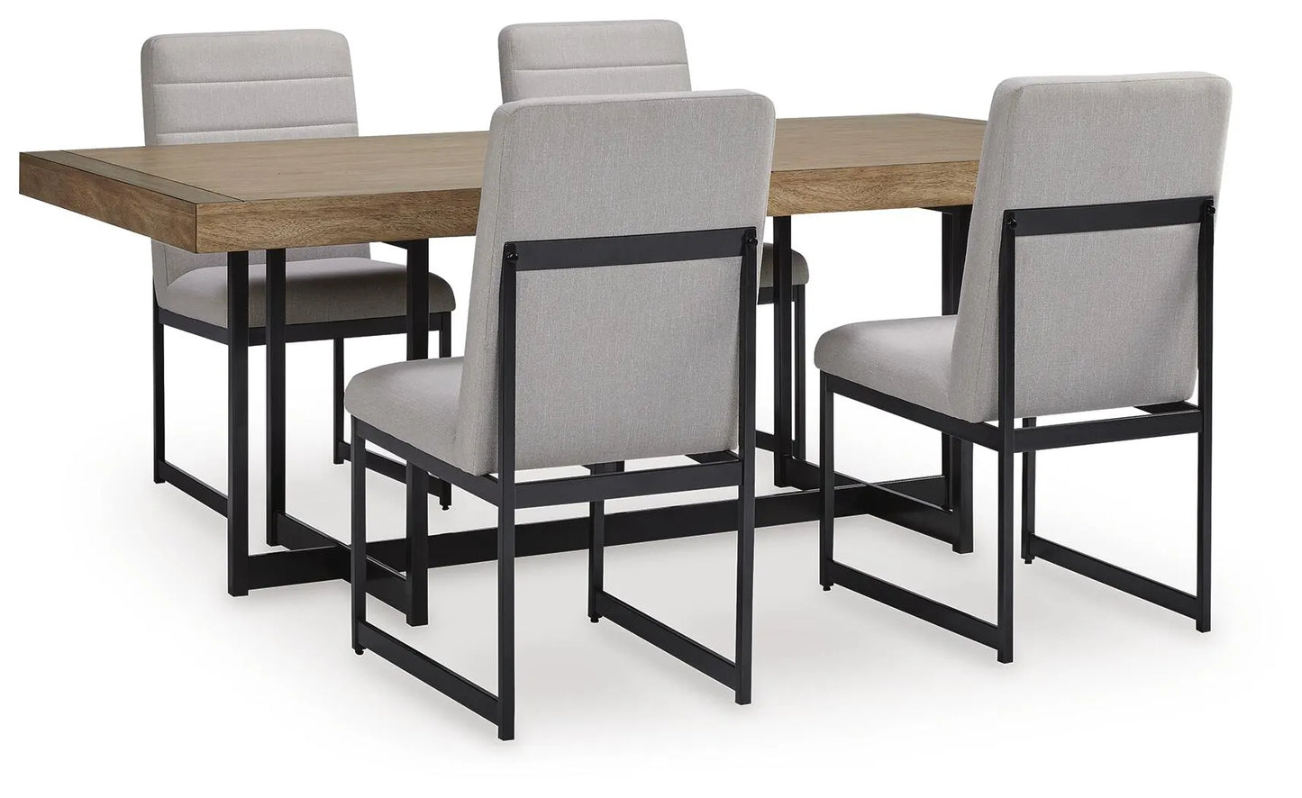 Mesa de comedor Tomtyn y 4 sillas