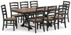 Juego de comedor de 9 piezas