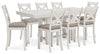 Juego de comedor de 9 piezas