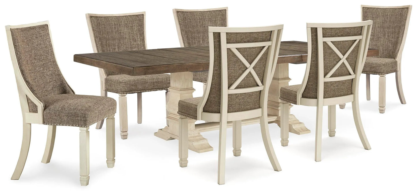 Mesa de comedor Bolanburg y 6 sillas
