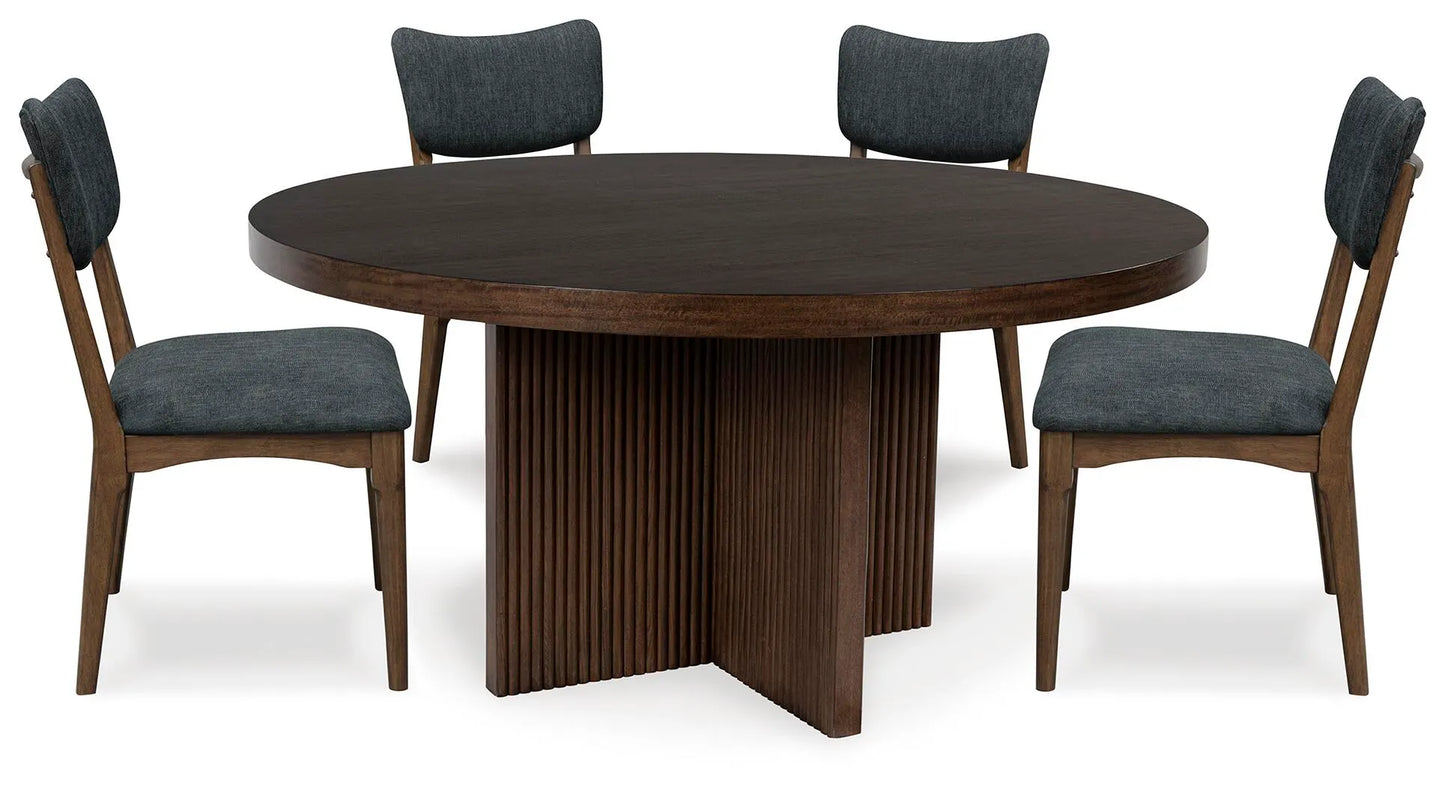 Mesa de comedor Korestone y 4 sillas