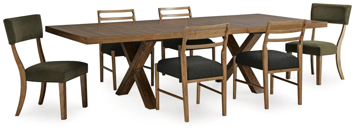 Mesa de comedor y 6 sillas Steenlage