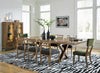 Mesa de comedor Steenlage y 8 sillas