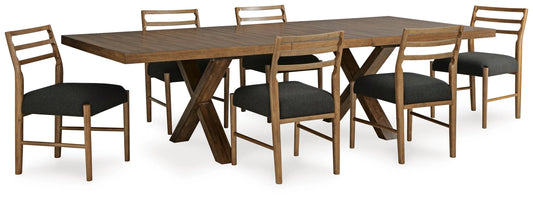 Mesa de comedor y 6 sillas Steenlage