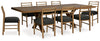 Mesa de comedor Steenlage y 8 sillas