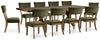 Mesa de comedor y 10 sillas Steenlage