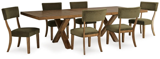 Mesa de comedor y 6 sillas Steenlage
