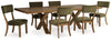 Mesa de comedor y 6 sillas Steenlage