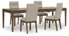 Juego de comedor de 5 piezas