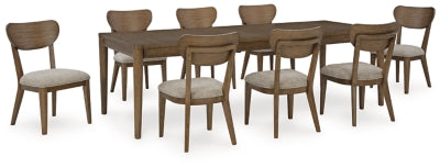 Juego de comedor de 9 piezas