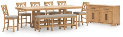 Juego de comedor de 9 piezas
