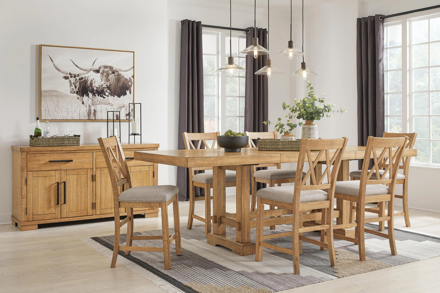 Paquete de comedor de 7 piezas